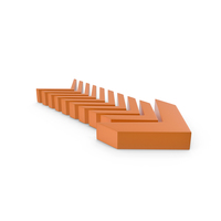 Arrow Orange PNG & PSD Images