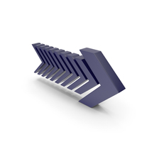 Arrow Dark Blue PNG & PSD Images