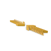 Arrow Yellow PNG & PSD Images