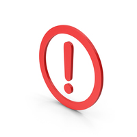 Symbol Warning Red PNG & PSD Images