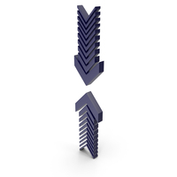 Arrow Dark Blue PNG & PSD Images