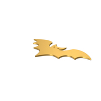 Gold Symbol Halloween Bat PNG & PSD Images