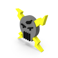Danger Skull Icon PNG & PSD Images