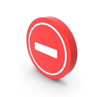 No Entry Icon PNG & PSD Images