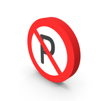 No Parking Icon PNG & PSD Images