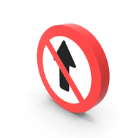No Straight Way Icon PNG & PSD Images
