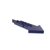 Arrow Dark Blue PNG & PSD Images