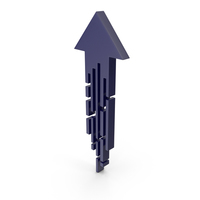 Arrow Dark Blue PNG & PSD Images