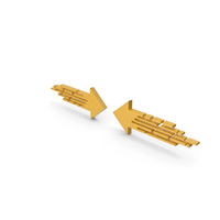 Arrow Yellow PNG & PSD Images