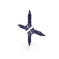 Arrow Dark Blue PNG & PSD Images