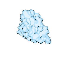 Cartoon Cloud PNG & PSD Images