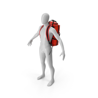 Rescue Rucksack on a Mannequin PNG & PSD Images