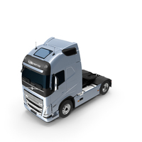 Volvo FH16 750 Globetrotter Truck Exterior Only PNG & PSD Images