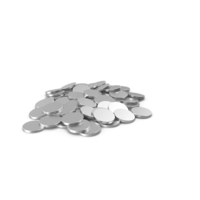 Silver Coins PNG & PSD Images