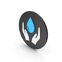 Save Water Icon PNG & PSD Images