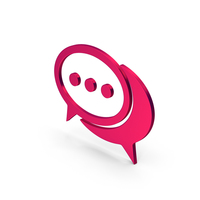Metallic Chatting Symbol PNG & PSD Images