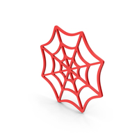 Symbol Spider Web Red PNG & PSD Images