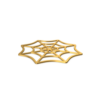 Gold Symbol Spider Web PNG & PSD Images