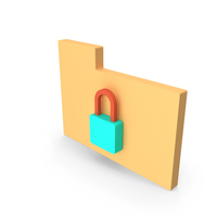 Folder Security Icon PNG & PSD Images