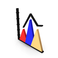 Pyramid Chart Icon PNG & PSD Images