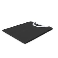 Male Crew Neck Folded White And Black PNG & PSD Images