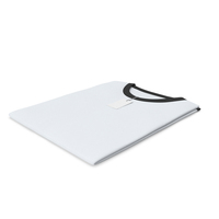 Male Crew Neck Folded With Tag White And Black PNG & PSD Images