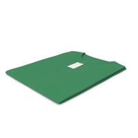 Male Crew Neck Folded With Tag Green PNG & PSD Images