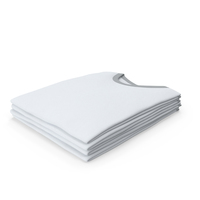Male Crew Neck Folded Stacked White And Gray PNG & PSD Images