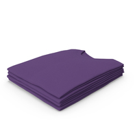 Male Crew Neck Folded Stacked Purple PNG & PSD Images