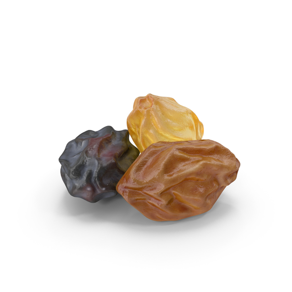 Pile of Mixed Raisins PNG & PSD Images