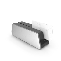 VIP Card Reader White Used With Card PNG & PSD Images