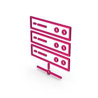 Symbol Server Metallic PNG & PSD Images