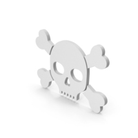 Symbol Skull With Crossed Bones PNG & PSD Images