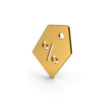 Symbol Label Gold PNG & PSD Images