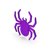 Halloween Spider Purple PNG & PSD Images