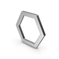 Hexagon Silver PNG & PSD Images