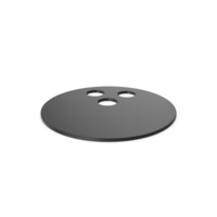 Black Symbol Bowling Ball PNG & PSD Images