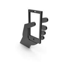 Cell Phone Black Icon PNG & PSD Images