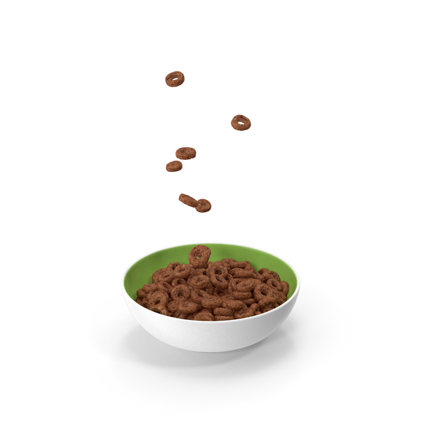 Chocolate Rings with Plate PNG & PSD Images