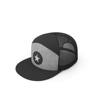 Seven Panel Trucker Cap with Mesh Back PNG & PSD Images