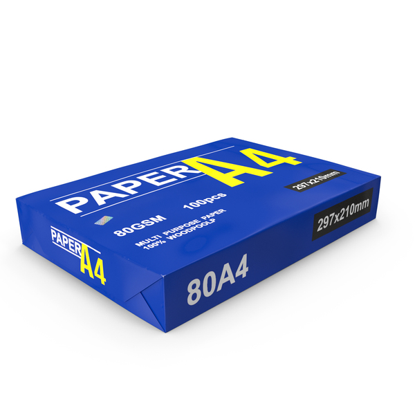 White A4 Copier Paper Pack PNG & PSD Images