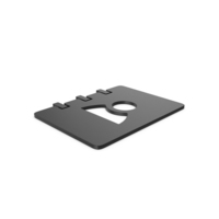 Black Symbol Address Book PNG & PSD Images