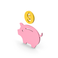 Symbol Piggy Bank PNG & PSD Images