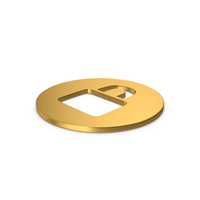 Gold Symbol Padlock PNG & PSD Images