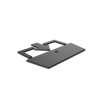 Black Symbol Exit PNG & PSD Images