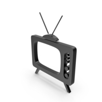 Television Black Icon PNG & PSD Images