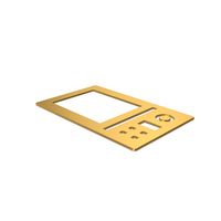 Gold Symbol Microwave Oven PNG & PSD Images