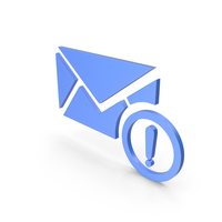 Email Blue Icon PNG & PSD Images