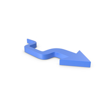 Arrow Blue PNG & PSD Images