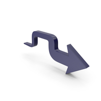 Arrow Dark Blue PNG & PSD Images